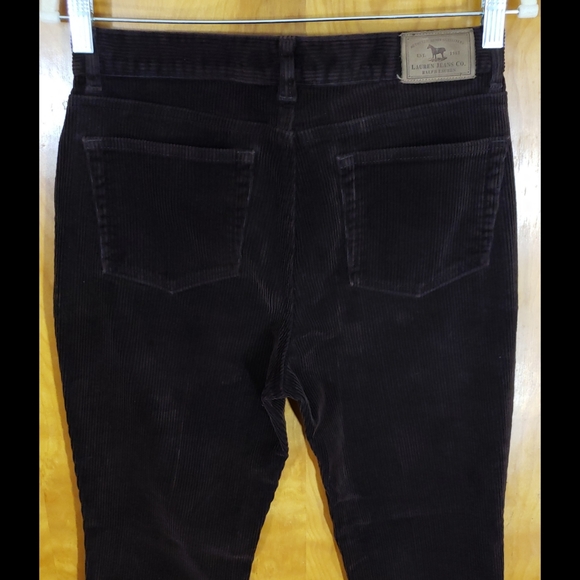 Ralph Lauren Petite SUPER SOFT Brown Courdoroys - Picture 5 of 7